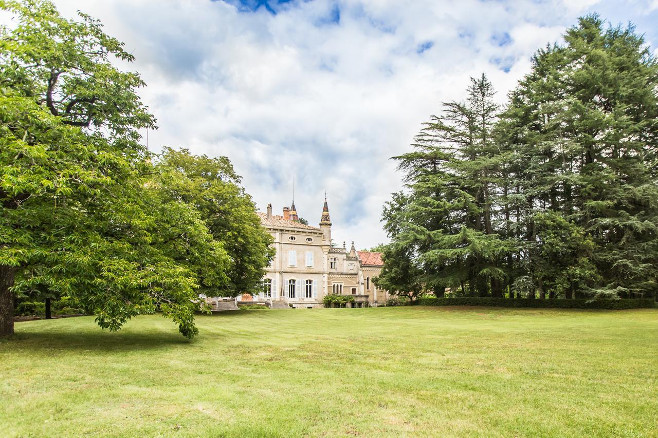 Chateau De Bournet Grospierres Exterior foto